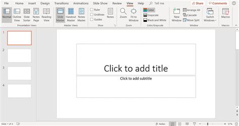 How To Create A Master Template In Powerpoint