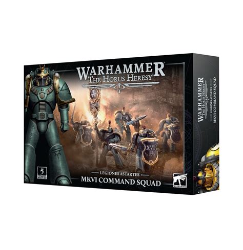 The Horus Heresy Legiones Astartes Mkvi Command Squad Wargames Emporium