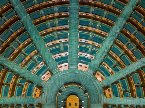 An inside glimpse of newly constructed Lok Sabha of new Parliament ...