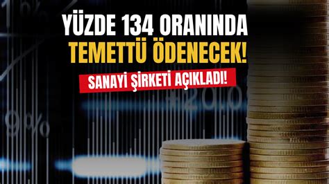 Sanayi Şirketi Yüzde 134 Oranında Temettü Ödemesi Yapacak Halka Arz