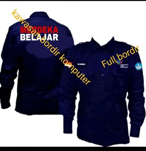 Jual Terbaru Seragam Merdeka Belajar Kemeja Merdeka Belajar Pdh Merdeka