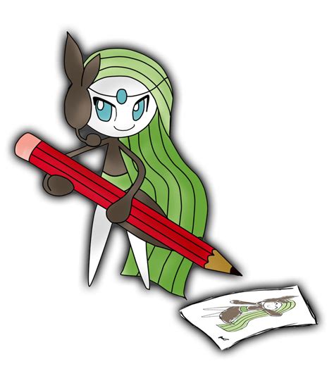 Meloetta by chie by Chii-koditta on DeviantArt