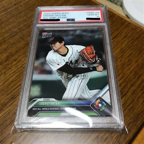 Psa Gem Mt Shohei Ohtani Topps Now World