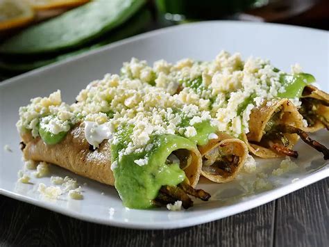 Taquitos Dorados De Nopal Y Reques N Sin Fre R Cocinadelirante