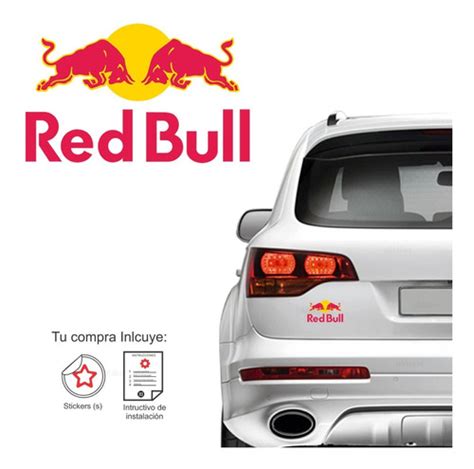 Vinil Sticker Calcoman A Auto Red Bull Meses Sin Intereses