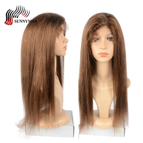 Sunnymay Peluca De Cabello Humano Liso Con Encaje Completo Pelo Virgen