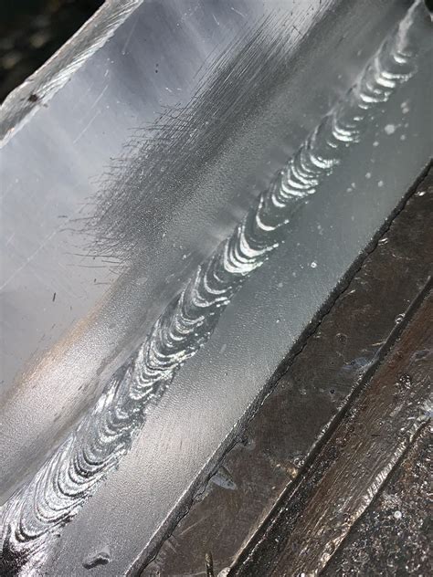 Aluminum stick welding, not so bad : r/Welding