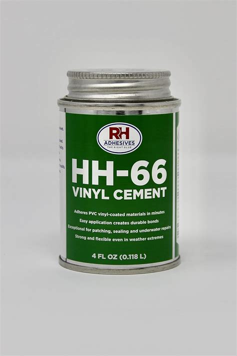 HH 66 Vinyl Cement 4 Oz Can RH Adhesives Amazon Industrial