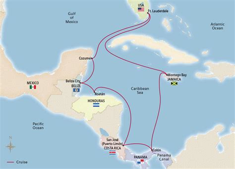 Actualiser 88 Imagen Central America Cruise Fr Thptnganamst Edu Vn