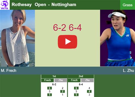 Magdalena Frech stuns Zhu at the 2nd round - NOTTINGHAM RESULTS ...