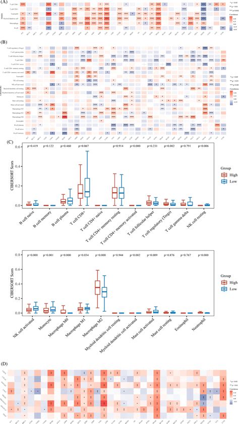 Correlation Of Steap With Immune Cell Infiltration And Immune