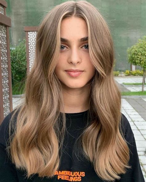 Dark Blonde Hair Color Brunette Hair With Highlights Honey Blonde