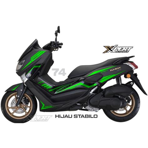 Modifikasi Nmax Warna Hijau Modifan Max