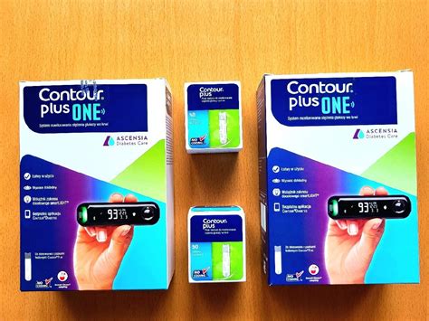 Glukometr Contour Plus One Paski 55 sztuk 2024 Piotrków Trybunalski