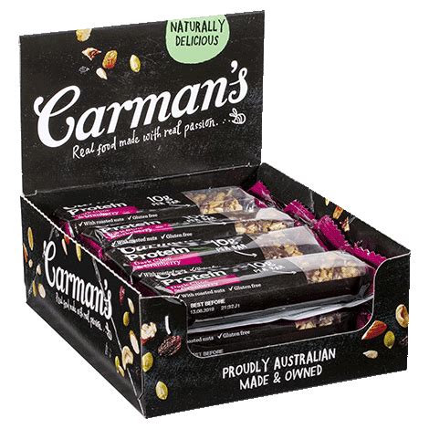 Dark Choc Cranberry Protein Bars Carman S Kitchen