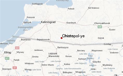 chistopolye russia kaliningrad weather forecast
