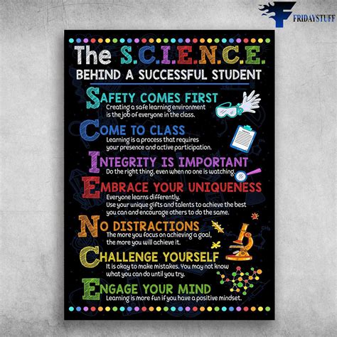 Science Lover, The Science Behind A Successful Student, Safety Comes