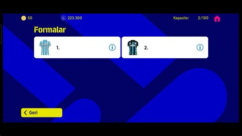 Efootball 2023 En Iyi Formalar YouTube