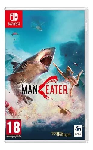 Juego ManEater Nintendo Switch Europeo Deep Silver Nintendo Switch