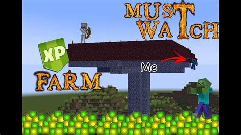 I MADE A UNLIMITED XP FARM IN MINECRAFT MUST WATCH MINECRAFT THE