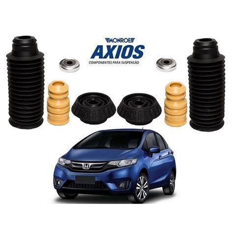 Kit Batente Dianteiro Axios Honda Fit A Submarino