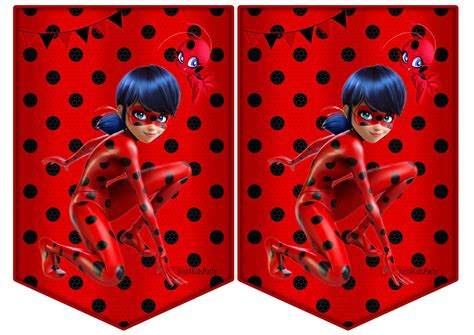 MIRACULOUS Ladybug Custom Digital Birthday Banner. DIY | Etsy