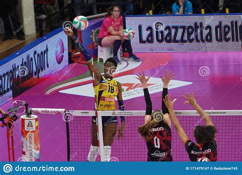 Volleyball Italian Women Cup Finals Imoco Conegliano Vs Unet E