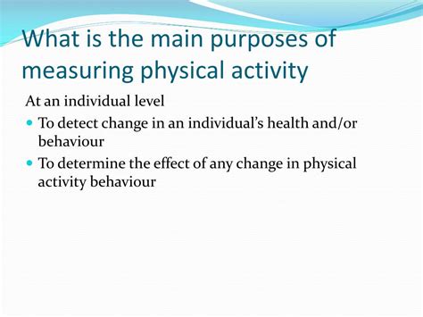 Ppt Assessment Of Physical Activity And Sedentary Behaviour Powerpoint Presentation Id 1561746