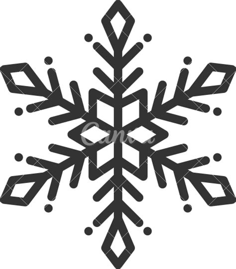 Snowflake 素材 Canva可画