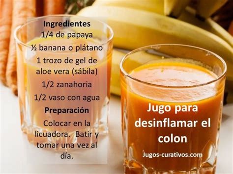 Sufres De Colon Inflamado Este Jugo Tiene Como Fin Desinflamar Y A La