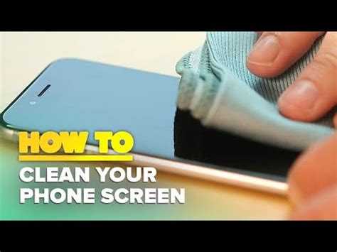 How To Clean Your Phone Screen And Some Products To Avoid YouTube