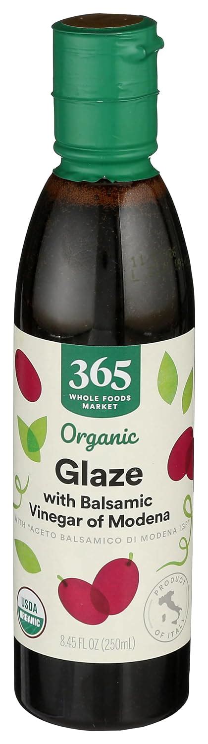 365 by Whole Foods Market Vinagres Balsamic Glaze Orgánico 8 45 onzas