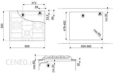 Płyta gazowa SMEG SR264AV2 Opinie i ceny na Ceneo pl