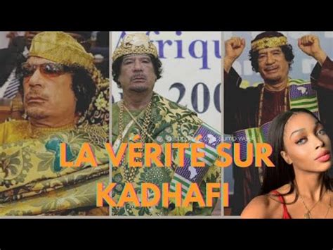 Enfin La Vrai V Rit Sur La Mort De Kadhafi Youtube