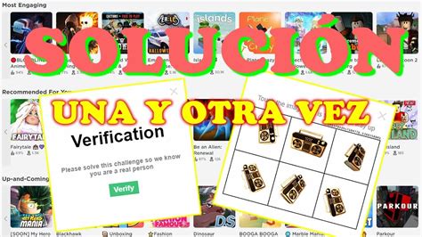 Soluci N Verificaci N De Roblox Sale Una Y Otra Vez Pc Tel Fono