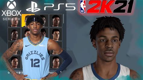 Next Gen Best Ja Morant Face Creation In Nba K Best Ja Morant