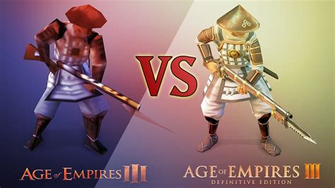 Age Of Empires 3 Vs Age Of Empires 3 Definitive Edition Graphics