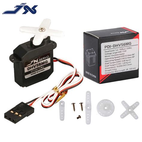 JX PDI DHV56MG Mini Steering Torque Digital Metal Gear Coreless Servo