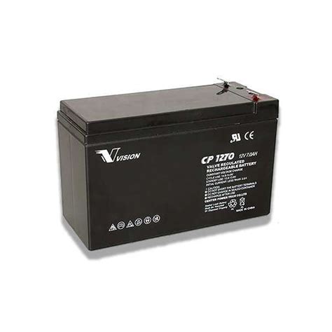 VISION 12V 7Ah REPLACEMENT BATTERY NCE Empowering Safety