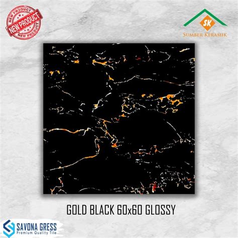 Jual Granite Lantai 60x60 Gold Black Savona Gress Glazed Polished