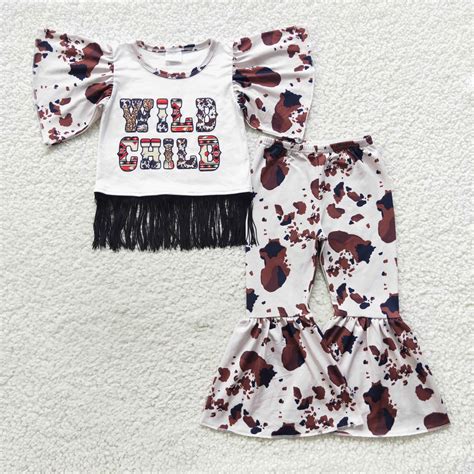 Girls Wild Child Outfits – ZHOHAO03