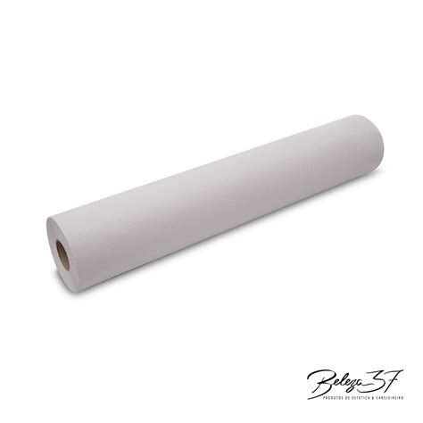 Rolo De Marquesa Em Papel Crepado Branco De G Cm X Metros