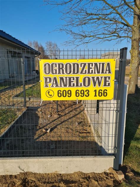 Panele Ogrodzeniowe 3D Ogrodzenia Panelowe Montaż Gorzów Brama Furtka