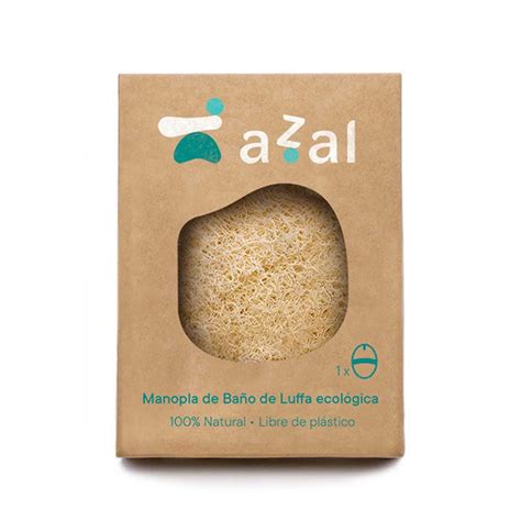 Manopla Exfoliante Corporal De Luffa Ecol Gica De Azal