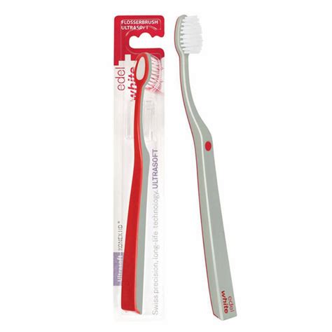 Escova Dental Edel White Flosserbrush Ultrasoft Panvel Farm Cias