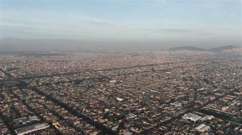 V Deo De Arquivo Premium Vista A Rea Norte Da Cidade Do M Xico