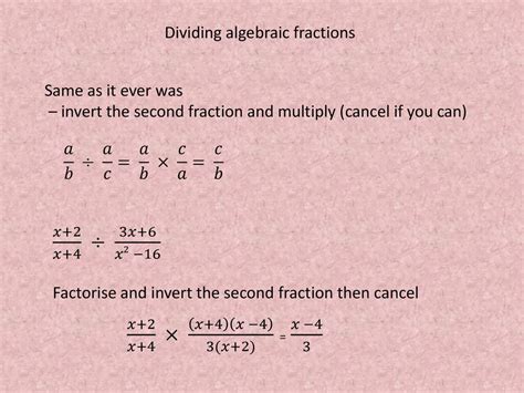 Core 3 Algebraic Fractions Ppt Download