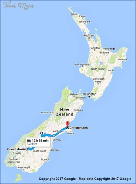 Mount Cook New Zealand Map