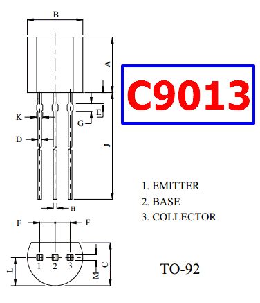 C9013 Datasheet PDF 20V 0 5A NPN Transistor 2SC9013