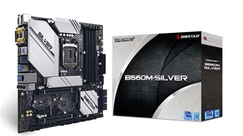 BIOSTAR Announces B560M Silver Motherboard